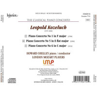 Leopold Kozeluch (1747-1818): Klavierkonzerte Nr.1,5,6 (F-Dur, Es-Dur, C-Dur) - Hyperion 0034571281544 - (CD / Titel: H-Z)