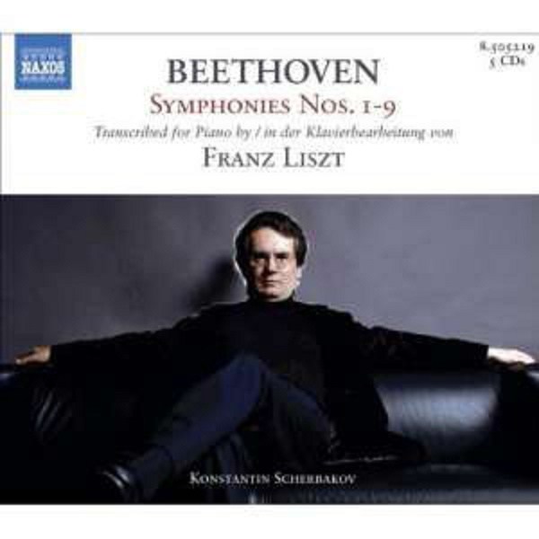 Ludwig van Beethoven (1770-1827): Symphonien Nr.1-9 (Klavierfassung von Franz Liszt) - Naxos 0730099152198 - (CD / Titel: H-Z)