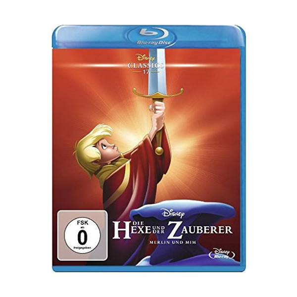 Hexe und d.Zauberer (BR) Disney Classics Min: 78/DD5.1/VB - Disney BGY0150104 - (Blu-ray Video / Zeichentr.)