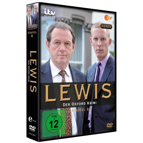 Lewis: Der Oxford Krimi Staffel 6 - EDEL RECOR 0209314ER2 - (DVD Video / TV-Serie)