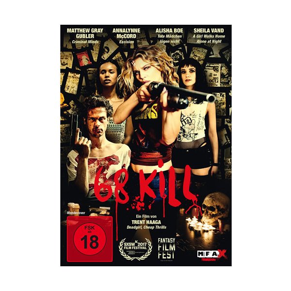 68 Kill (DVD) Min: 92/DD5.1/WS - ALIVE AG 5658039 - (DVD Video / Thriller)