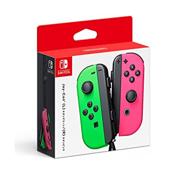 Switch  Controller Joy-Con 2er grün/pink Nintendo + pink - Nintendo 2512366 - (Nintendo Switch Hardware / Zubehör)