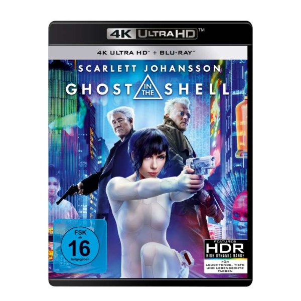 Ghost in the Shell (2017) (Ultra HD Blu-ray & Blu-ray): - Paramount Home Entertainment 8312388 - (Ultra HD Blu-ray / Action)