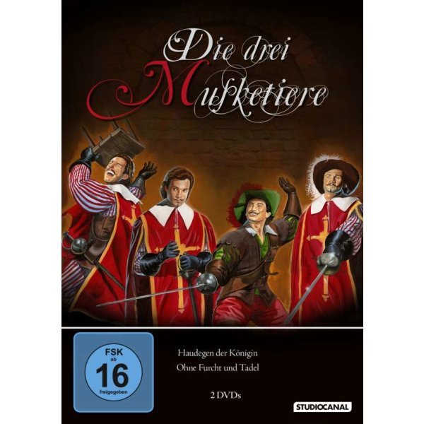 Die drei Musketiere Teile 1 & 2 (1961) - STUDIOCANAL GmbH 0503605.1 - (DVD Video / Abenteuer)