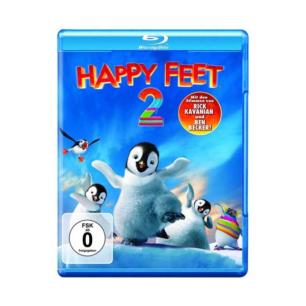 Happy Feet 2  (BR) Min: 100/DD5.1/HD-1080p - WARNER HOME 1000276345 - (Blu-ray Video / Zeichentr.)