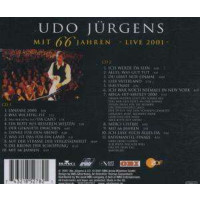 Udo Jürgens: Mit 66 Jahren - Live 2001 - Ariola 74321852782 - (CD / M)