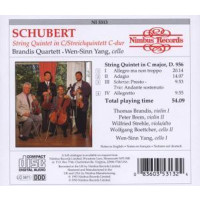 Franz Schubert (1797-1828): Brandis Quartett/Yang,Wen-Sinn-Streichquintett - Nimbus 1053132NIM - (AudioCDs / Unterhaltung)