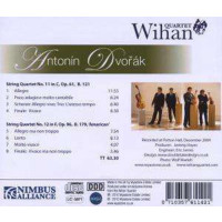 Antonin Dvorak (1841-1904): Wihan Quartet-String Quartets...