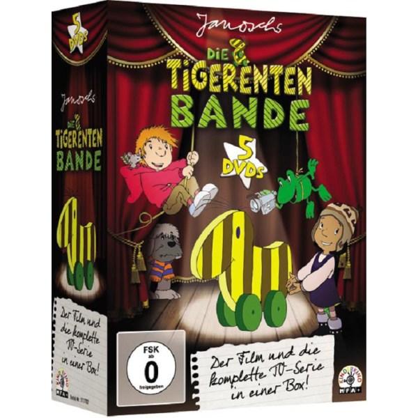 Tigerentenbande Sammelbox - Al!ve 1737037 - (DVD Video / Familienfilm)