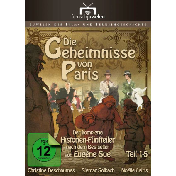 Die Geheimnisse von Paris Teil 1-5 - ALIVE AG 6414055 - (DVD Video / TV-Serie)