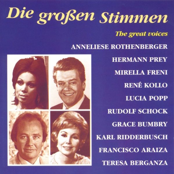 Various Artists: Die Grossen Stimmen - da Music GmbH & Co K 870176-2 - (Musik / Titel: A-G)