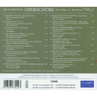 Die Schönsten Opernchöre 3 - da Music GmbH & Co K 73449 - (Musik / Titel: A-G)