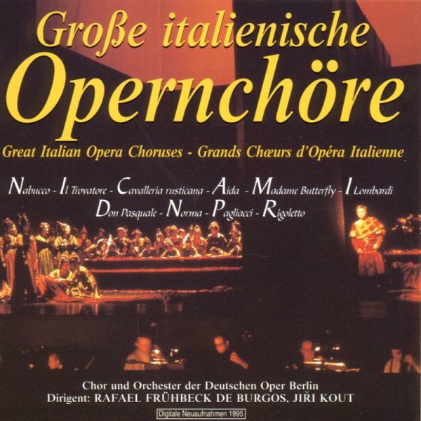 Grosse Italienische Opernchöre - Chor+ODOB - da Music GmbH & Co K 870151-2 - (AudioCDs / Sonstiges)