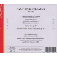 Camille Saint-Saens (1835-1921): Violinkonzert Nr.3 -...