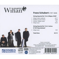 Franz Schubert (1797-1828): Streichquartette Nr.12 &...