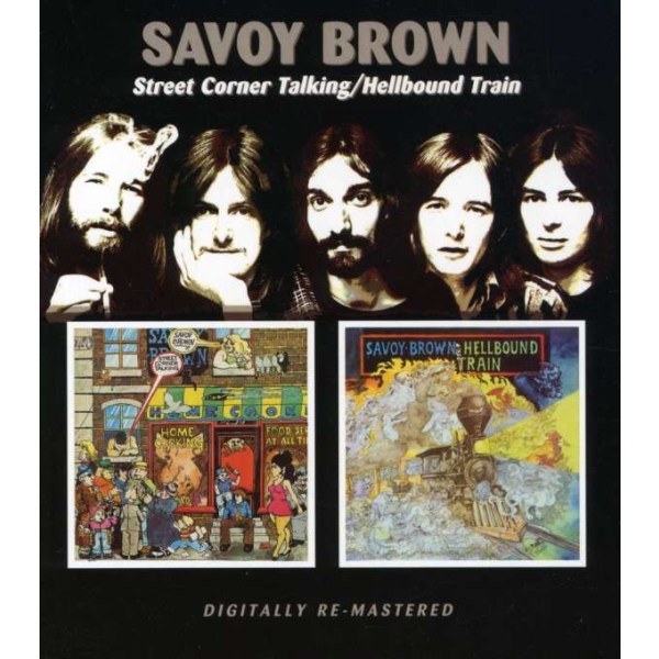 Savoy Brown: Street Corner Talking / Hellbound Train - BGO BGOCD717 - (Musik / Titel: H-Z)