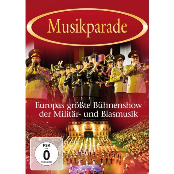 Musikparade: Europas grandiose Show der Militär- und Blasmusik - zyx DVD 3218 - (DVD Video / Sonstige / unsortiert)