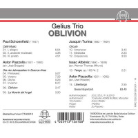 Gelius Trio - Oblivion - Thorofon CTH2610 - (Musik /...