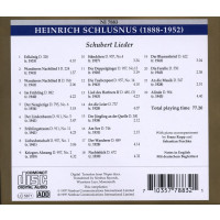 Schlusnus,Heinrich/Rupp/Peschk-Lieder - Nimbus 1078832NIM...