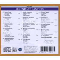 Chagy/Sirota/Rosenbalatt/+-Legendary Cantors - Nimbus...