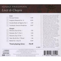 Friedman,Ignaz-Friedman Plays Liszt & Chopin - Nimbus...