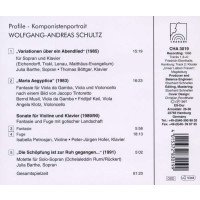 Wolfgang-Andreas Schultz: Barthe/Böttger/Musil/Keil/Klotz/Petrosjan/Hofer-Ko - Charade 1083019HRE - (AudioCDs / Unterhaltung)