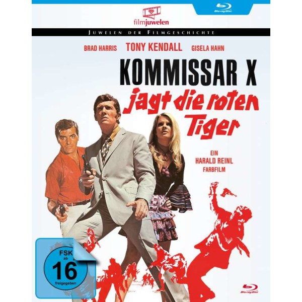 Kommissar X jagt die roten Tiger (Blu-ray) - Al!ve 6415236 - (Blu-ray Video / Krimi)