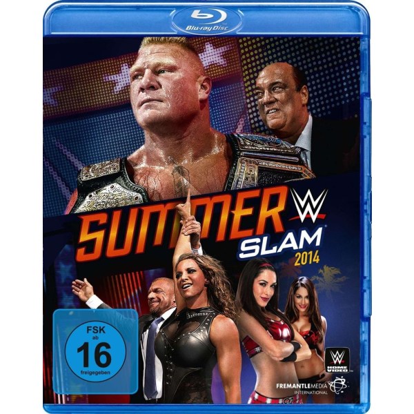 Cena,John/Lesnar,Brock/Sheamus/Usos,The-Summerslam - WVG Medien GmbH 1002778WWE - (Blu-ray Video / Sport)