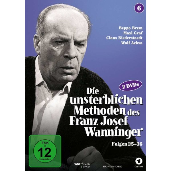 Die unsterblichen Methoden des Franz Josef Wanninger Teil 6 - Euro Video 211703 - (DVD Video / Krimi)