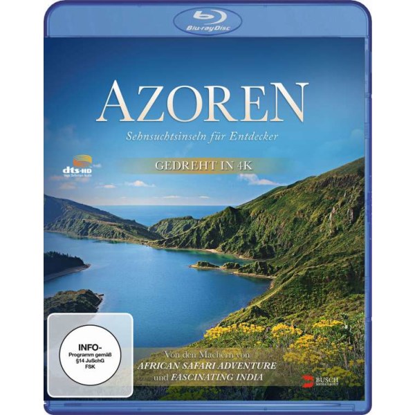 Azoren - Sehnsuchtsinseln für Entdecker (Blu-ray) - ALIVE AG 8032424 - (Blu-ray Video / Dokumentation)