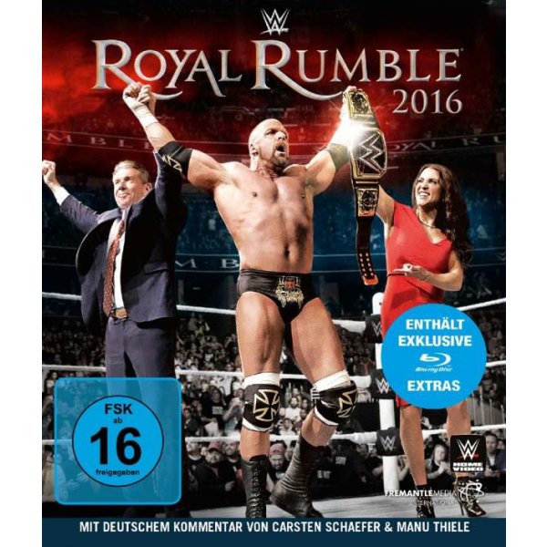 Royal Rumble 2016 (Blu-ray) - tonpool Medien 1003392WWE - (Blu-ray Video / Dokumentation)