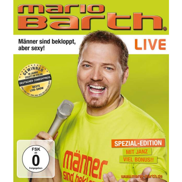 Mario Barth: Männer sind bekloppt, aber sexy! (Blu-ray) - SME Spassgesellschaft! 88985367889 - (Blu-ray Video / Sonstige / unsortiert)