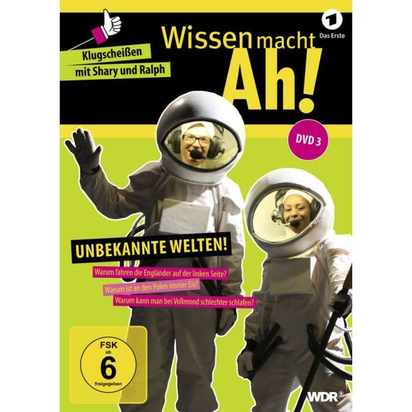 Wissen macht Ah! DVD 3: Unbekannte Welten! - Universum Film GmbH 00041287989 - (DVD Video / Kinderfilm)