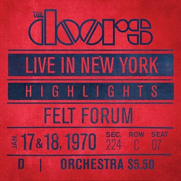 The Doors: Live In New York (180g) - Rhino 8122798187 - (Vinyl / Allgemein (Vinyl))