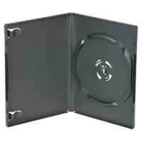 3 Leerhüllen DVD Box für je 1-DVD schwarz...