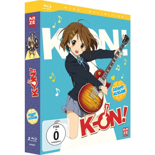 K-On! - kompl. Staffel #1 (BR) 2Disc Min: DDWS - Crunchyroll GmbH AV0826 - (Blu-ray Video / TV-Serie)