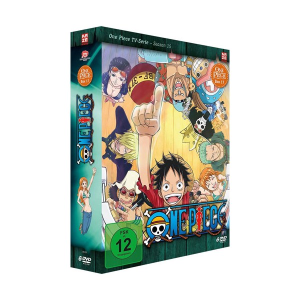 One Piece BOX 17 (DVD)  TV-Serie  6DVDs (Episoden 517-545) - AV-Vision AV1217 - (DVD Video / Zeichentr.)