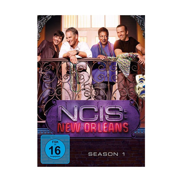 NCIS: New Orleans  Season #1 (DVD) 6DVDs Min: 922/DD5.1/WS  kompl. Staffel 1 - Paramount/CIC 8313418 - (DVD Video / Krimi)