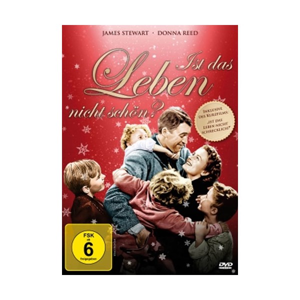 Ist das Leben nicht schön? (DVD) Min: 125/Mono/VB s/w   Filmjuwelen - ALIVE AG 6417834 - (DVD Video / Komödie)