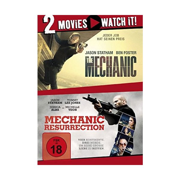 Mechanic #1 / Mechanic #2 (DVD) 2Disc Doppelset - LEONINE 88985484999 - (DVD Video / Action)