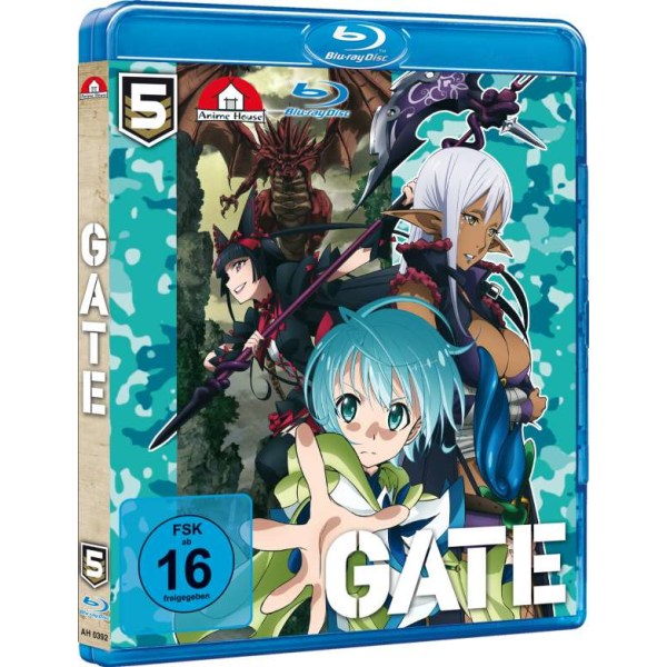 Gate #5 (BR) Min: DDWS  Staffel 2.1 - Crunchyroll GmbH AH0392 - (Blu-ray Video / Action)