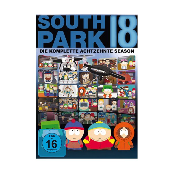 South Park: Season 18 (DVD) 2DVDs Min: 214/DD2.0/VB     Replenishment - Paramount/CIC 8309346 - (DVD Video / Zeichentr.)