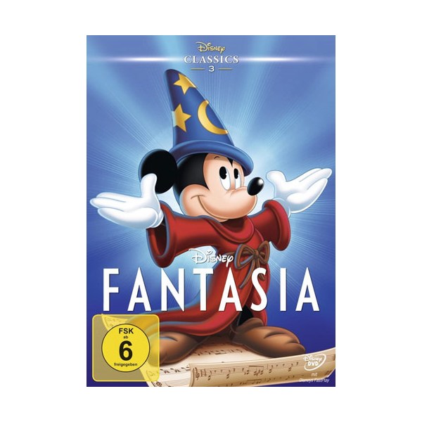 Fantasia  (DVD) Disney Classics Min: 112/DD5.1/WS - LEONINE Distribution GmbH BGA0153604 - (DVD Video / Zeichentr.)