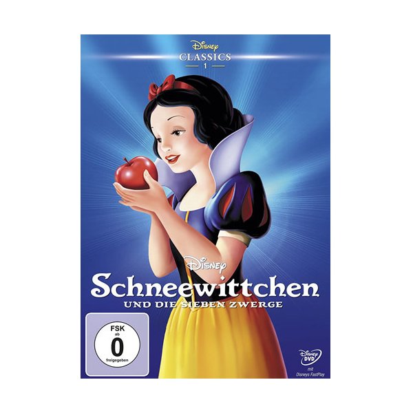 Schneewittchen u.d. sieben Zwerge(DVD)Cl Disney Classics, Min: 80/DD/VB - LEONINE Distribution BGA0154304 - (DVD Video / Zeichentrick)