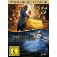 Schöne und d.Biest / Cinderella (DVD) DP Live-Action...