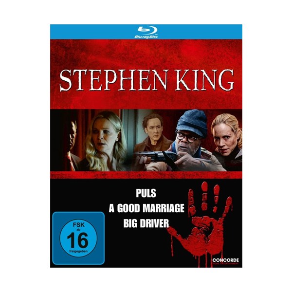 Stephen King BOX (BR) 3Disc A Good Marriage / Big Driver / Puls - Concorde 4249 - (Blu-ray Video / Horror)