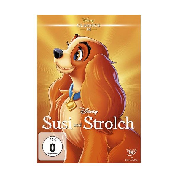 Susi und Strolch #1 (DVD) Disney Classic Min: 73/DD5.1/WS   Disney Classics - LEONINE Distribution BGA0155404 - (DVD Video / Zeichentr.)