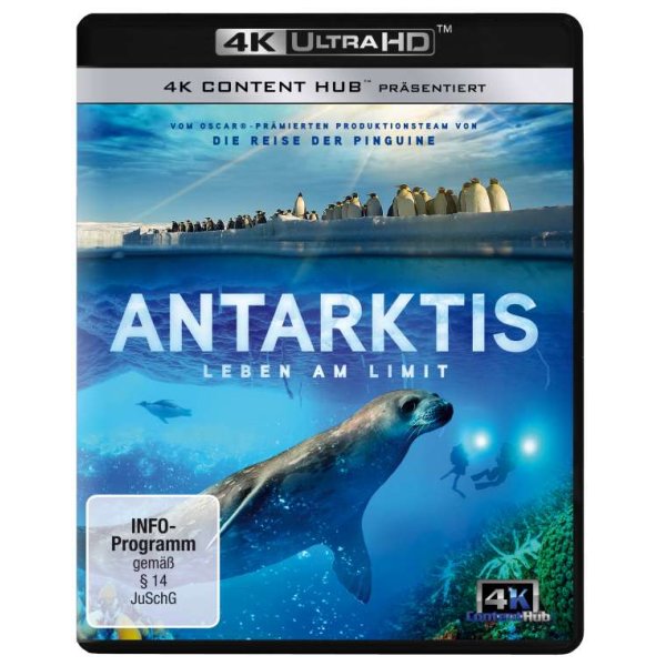 Antarktis - Leben am Limit (Ultra HD Blu-ray) - Lighthouse Home Entertainment 28420433 - (Ultra HD Blu-ray / Dokumentation)