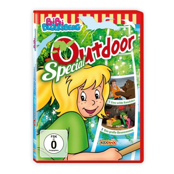 Bibi Blocksberg - Outdoor-Special: Wilde Kanufahrt / Das große Besenrennen: - Kiddinx 12614 - (DVD Video / Sonstige / unsortiert)