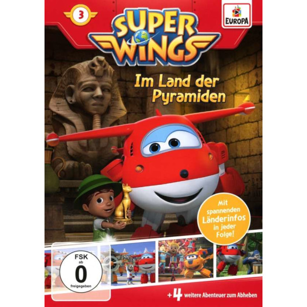 Super Wings Vol. 3: Im Land der Pyramiden - Europa 88985425249 - (DVD Video / Sonstige / unsortiert)